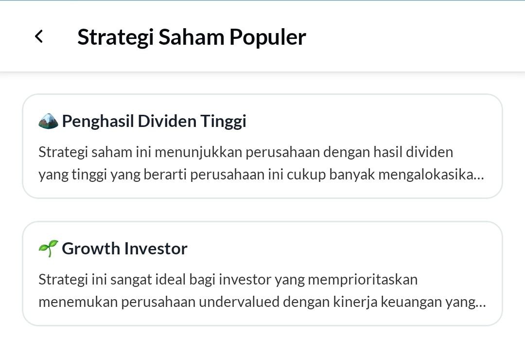 ajaib saham strategi